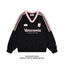 Women's Star Print V-Neck Loose Fit Sweatshirt